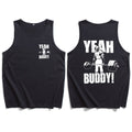 Ronnie Coleman Yeah Buddy Merch Double Sided Tank Top Unisex Streetwear Lightweight Vest