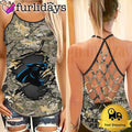 Carolina Women’s Camo Criss Cross Tank Top