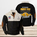 Pittsburgh Steeler Colorful Stand Collar Sweatshirt