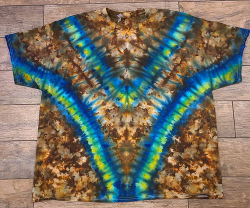 4XL Gildan Heavy Cotton Iced Tie Dye T-Shirt