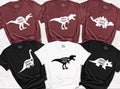 AuntieSaurus Shirt, Dinosaur Aunt Gift, Matching Family Tee