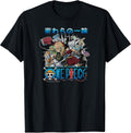 Anime Retro Straw Hat Crew Cast Collage Unisex , , , Long Sleeve Tee
