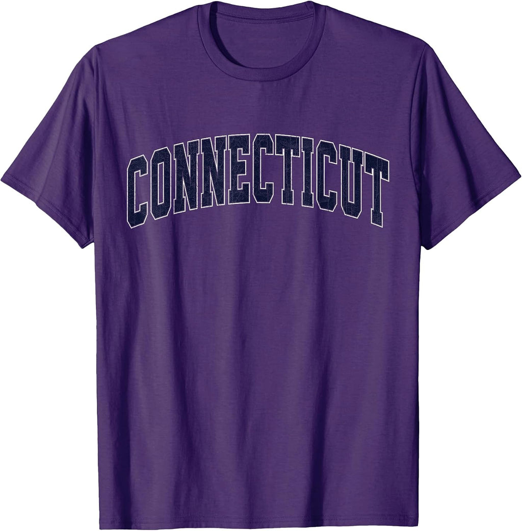 Retro Connecticut CT Gifts Men Women Boy Girl
