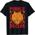 Pibble Mom - Funny Pitbull Dog - Pet Lover Girl Unisex , , , Long Sleeve Tee
