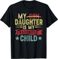 My Daughter is My Favorite Cute Child Funny Sarcastic Family Unisex , , , Long Sleeve Tee