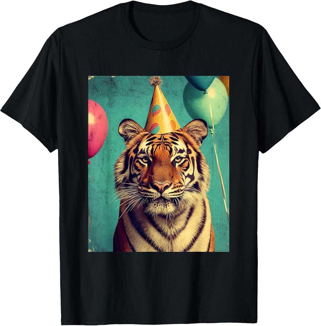 Tiger Animal Zoo Birthday Party Apparel