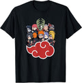 Shippuden Akasuki Group Cloud Chibi SD Anime Unisex , , , Long Sleeve Tee
