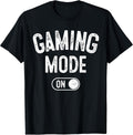 Gaming Mode On Funny Gamer Gift Men Kids Streamer Gaming Unisex , , , Long Sleeve Tee
