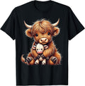Baby Highland cow Design for kids, men and women