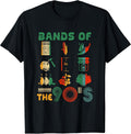 Retro Popular Music Bands of The 90s Funny Vintage Rock Band Unisex , , , Long Sleeve Tee