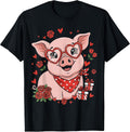 Pig Valentine Heart Love Cute Animal Lover