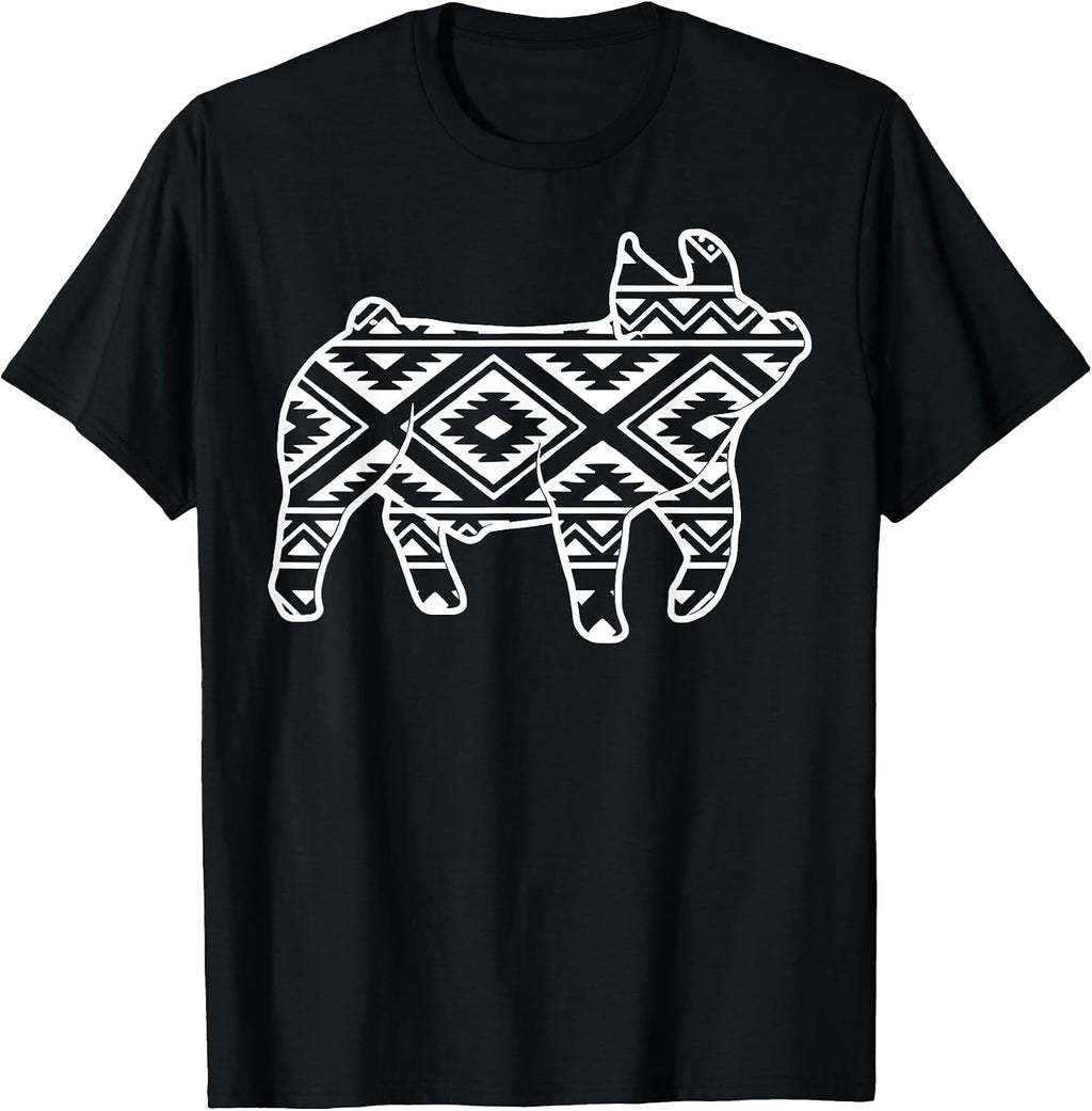 Funny Pig Art Design Animal Lover