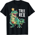 Tree Rex Pajamas Xmas Lights Gifts Men Women Kids