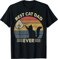 Shirt Men Best Cat Dad Ever Funny Cat Lover Gift Unisex , , , Long Sleeve Tee