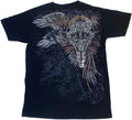 Grunge Graphic Tees for Women Y2k Vintage Gothic T Shirt Teen Girls Aesthetic Emo Baggy Tops 2000s Alternative Clothes