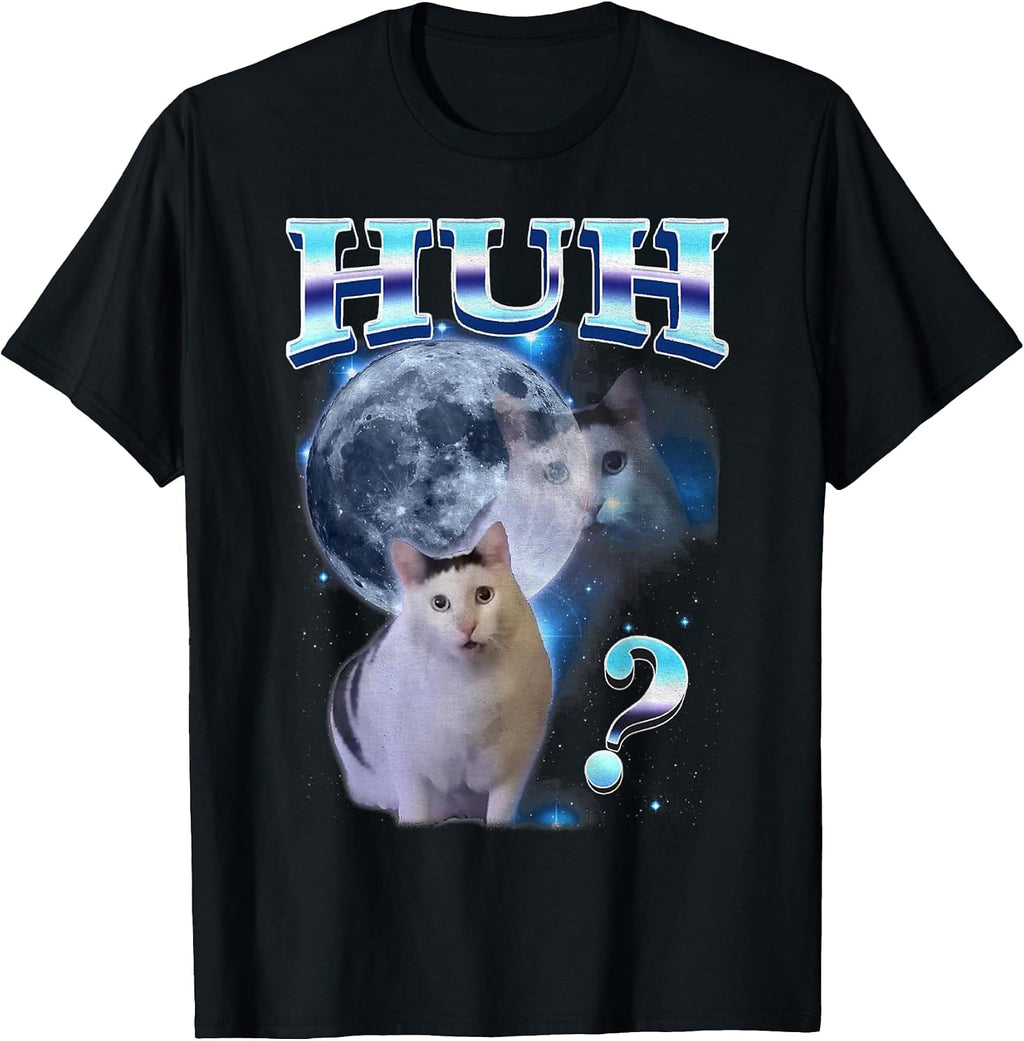 HUH Funny Dank Cat Meme Goofy Ahh Cats