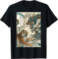Japanese Shirts Ukiyo-e Art Men Women Kids Gifts