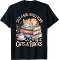 Cozy Bookworm Reader & Cat Lover Aesthetic Co.