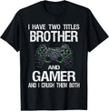 Funny Gamer Quote Video Games Gaming Boys Brother Teen Small Unisex , , , Long Sleeve Tee