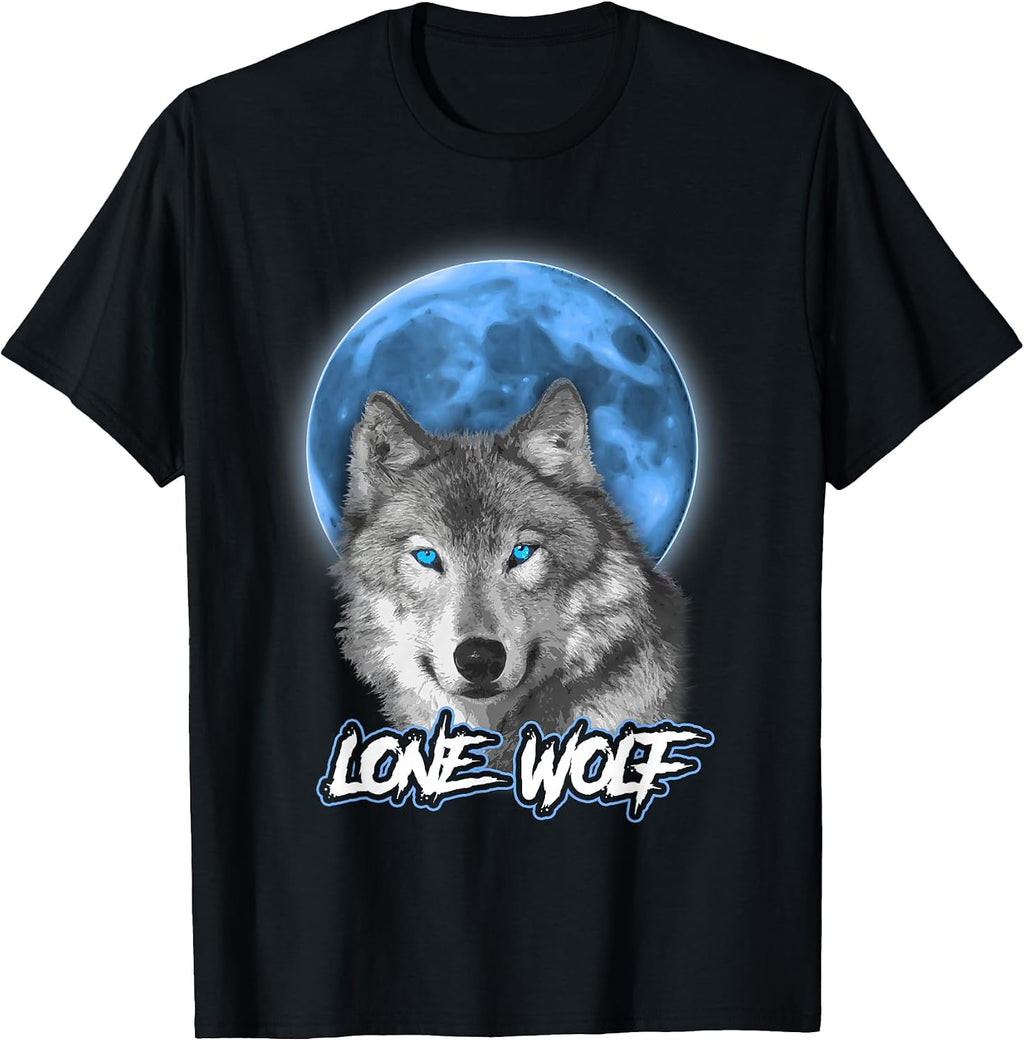 Lone Wolf Funny Gifts T-Shirt