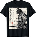 Samurai Cat Japanese Art Anime Gifts Men Women Kid Graphic Unisex , , , Long Sleeve Tee