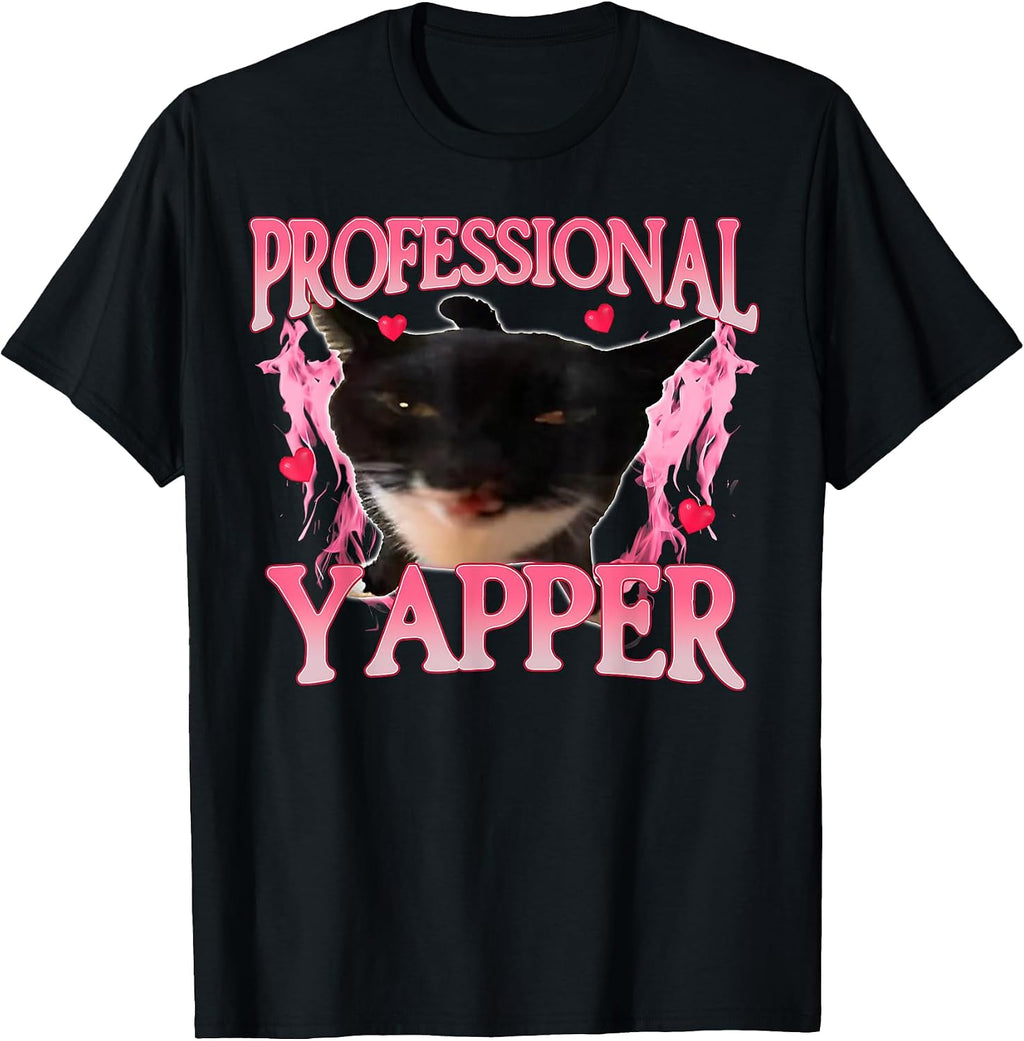 Funny Oddly Specific Professional Yapper Cat Meme