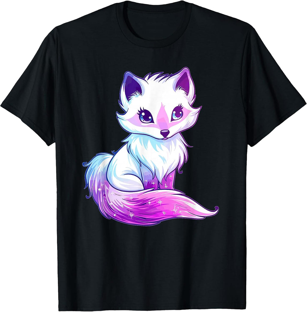 Cartoon Arctic Fox Art I Kids Arctic Fox