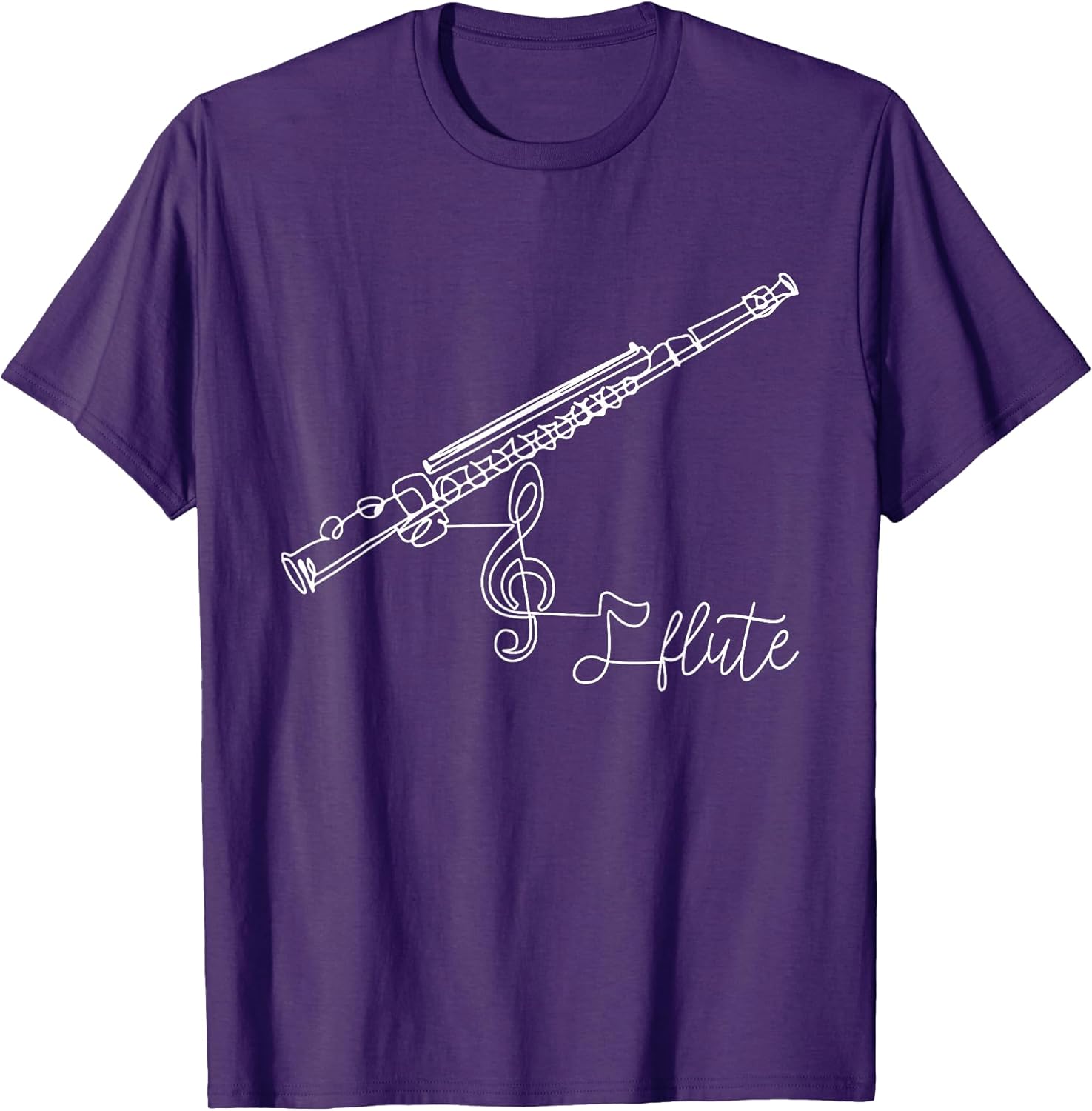 Flute Player Flutist Marching Band Music Lover Musician Unisex , , , Long Sleeve Tee