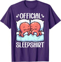 Official Pajamas for Lazy Sleepyheads and Octopus