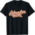 Vintage Labrador Mom Gift Dog Lover Golden Black Lab Mama Unisex , , , Long Sleeve Tee
