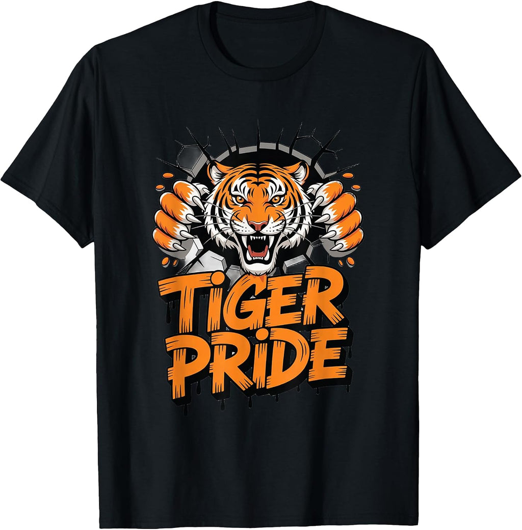 Tiger Pride Retro Vintage