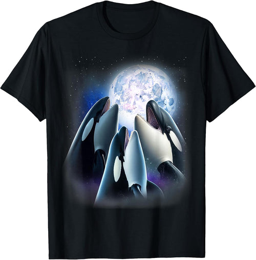 3 Animals Howling At The Moon Shirt & Gifts
