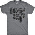 Crazy Dog Mens You Look Really Weird Doing that with Your Head T Shirt Funny Sarcasm Tee Unisex , , , Long Sleeve Tee