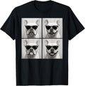 Funny French Bulldog Dog Lover Cute Frenchie Photo Booth Unisex , , , Long Sleeve Tee
