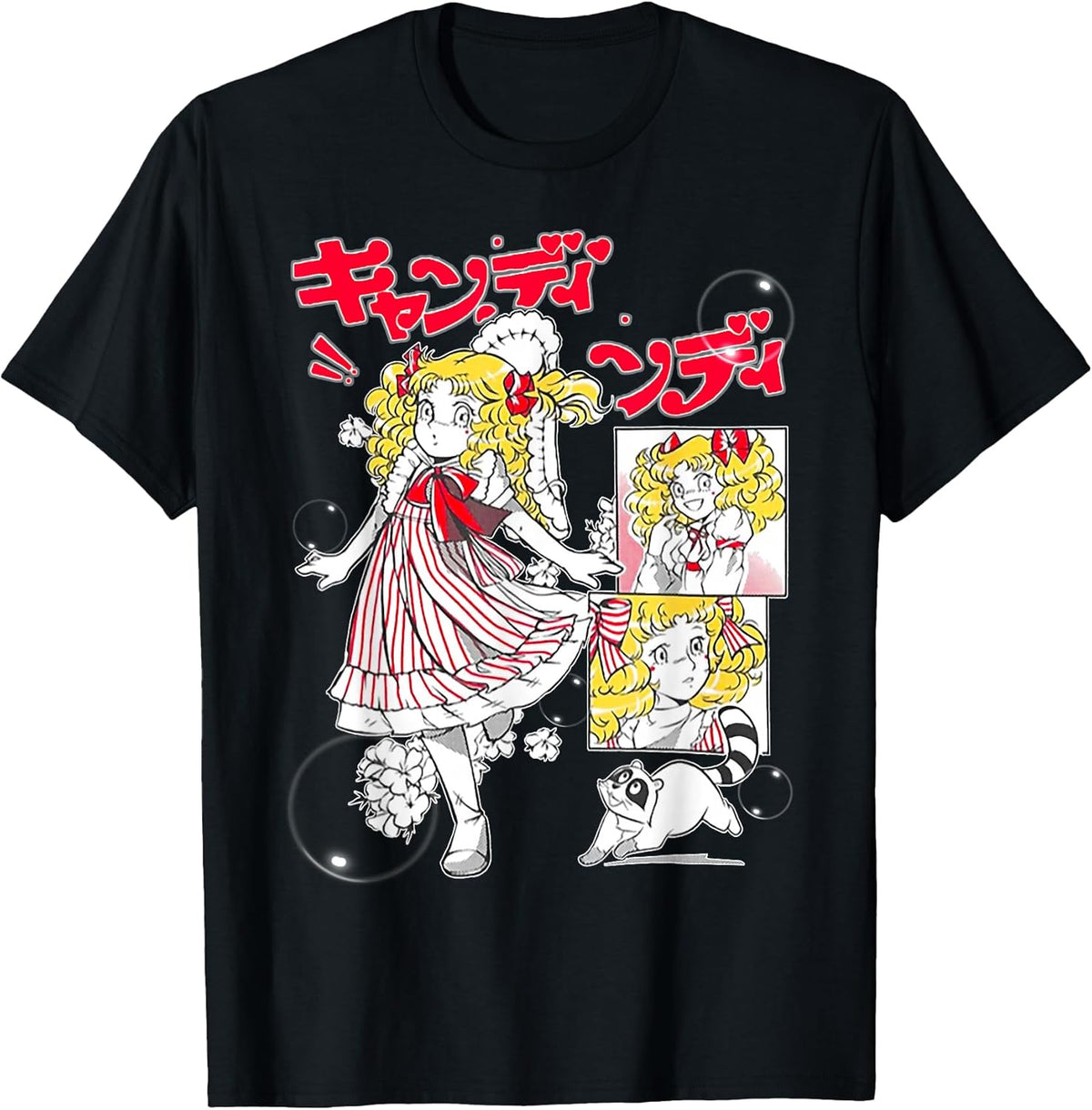 Manga Candy Candy Cartoon Japanese 80s Retro Vintage Anime Unisex , , , Long Sleeve Tee