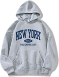 Womens Graphic s Drawstring Long Sleeve with Pocket Pullover Unisex , , , Long Sleeve Tee