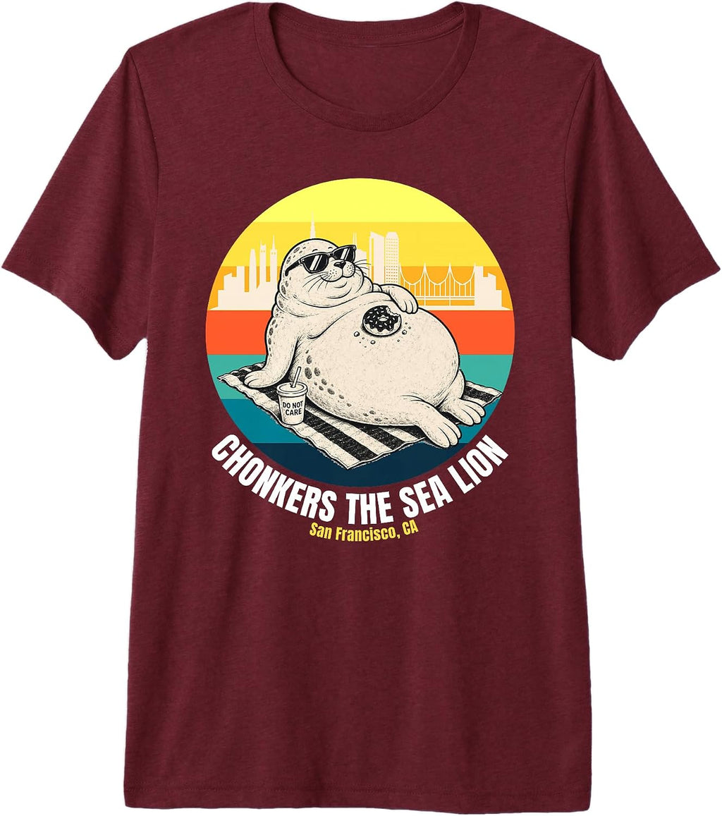 Chonkers The Sea Lion San Francisco Funny Seal