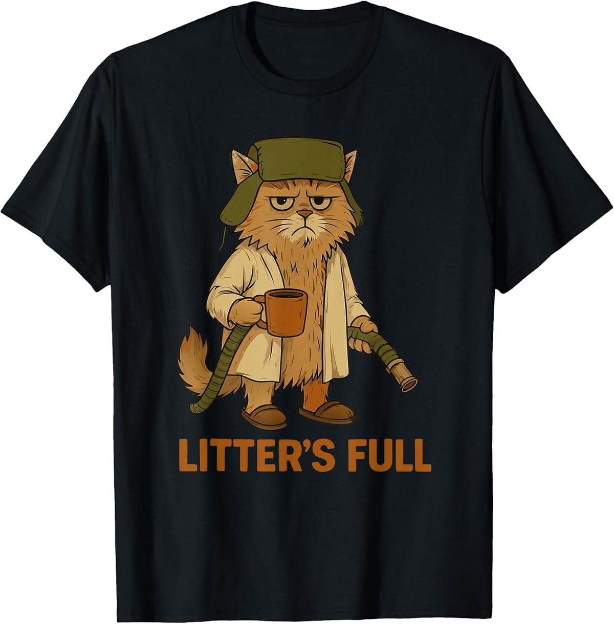 Litter’s Full Funny Cat Lovers Christmas Xmas Unisex , , , Long Sleeve Tee
