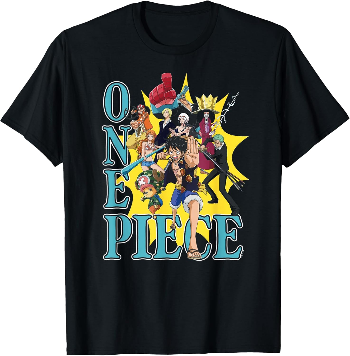 Anime Group Photo Burst Character Collage Unisex , , , Long Sleeve Tee