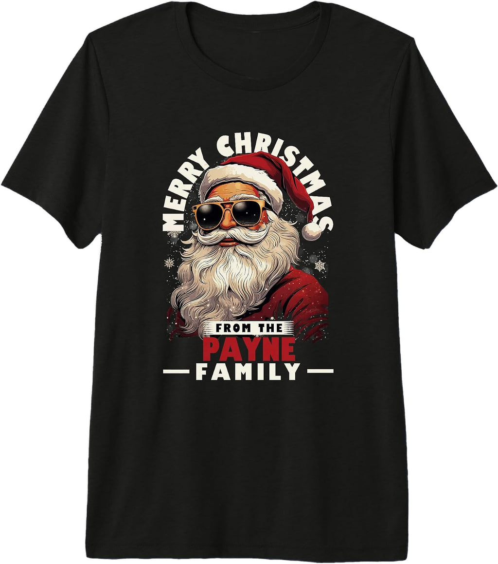 Payne Family Christmas Matching Shirt Xmas Gifts