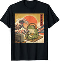 Gaming Frog Art Ukiyo-e Japanese Gamer Anime Men Women Boys Unisex , , , Long Sleeve Tee