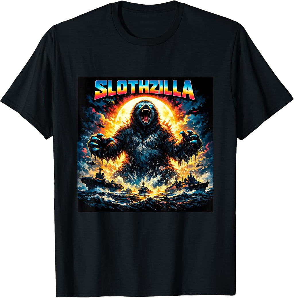 Retro Sloth Gifts For Women Men Kid Cute Animal Co