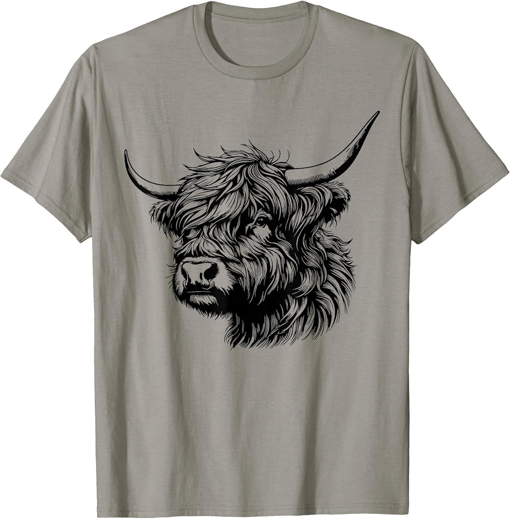 Highland Cow Face Design Gift Idea