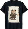 Samurai Frog Japanese Art Anime Funny Gifts Men Women Kid Unisex , , , Long Sleeve Tee