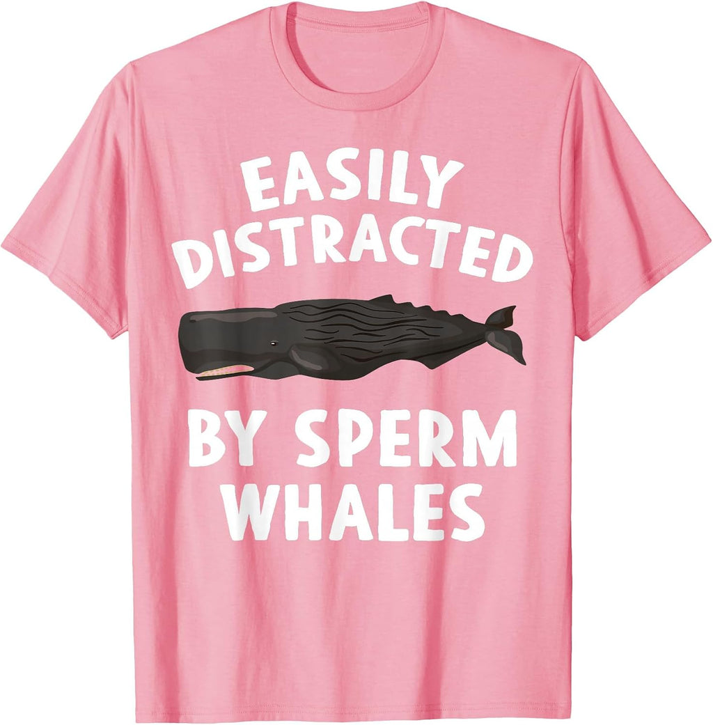 Cool Sperm Whale Humor Quote Merch