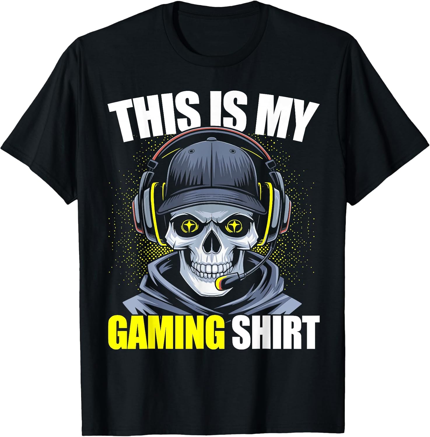Cool Gamer Skeleton Gaming Video Games Unisex , , , Long Sleeve Tee