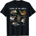 Sloths Design Theme for Kids Youth Teen Boys Girls