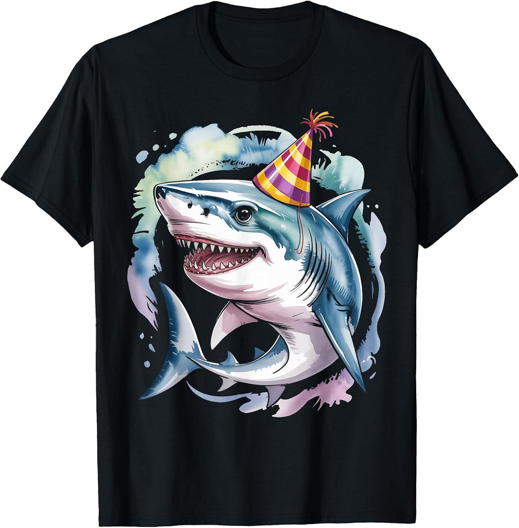 Matching Family Shark Birthday Men Women Boys Girl
