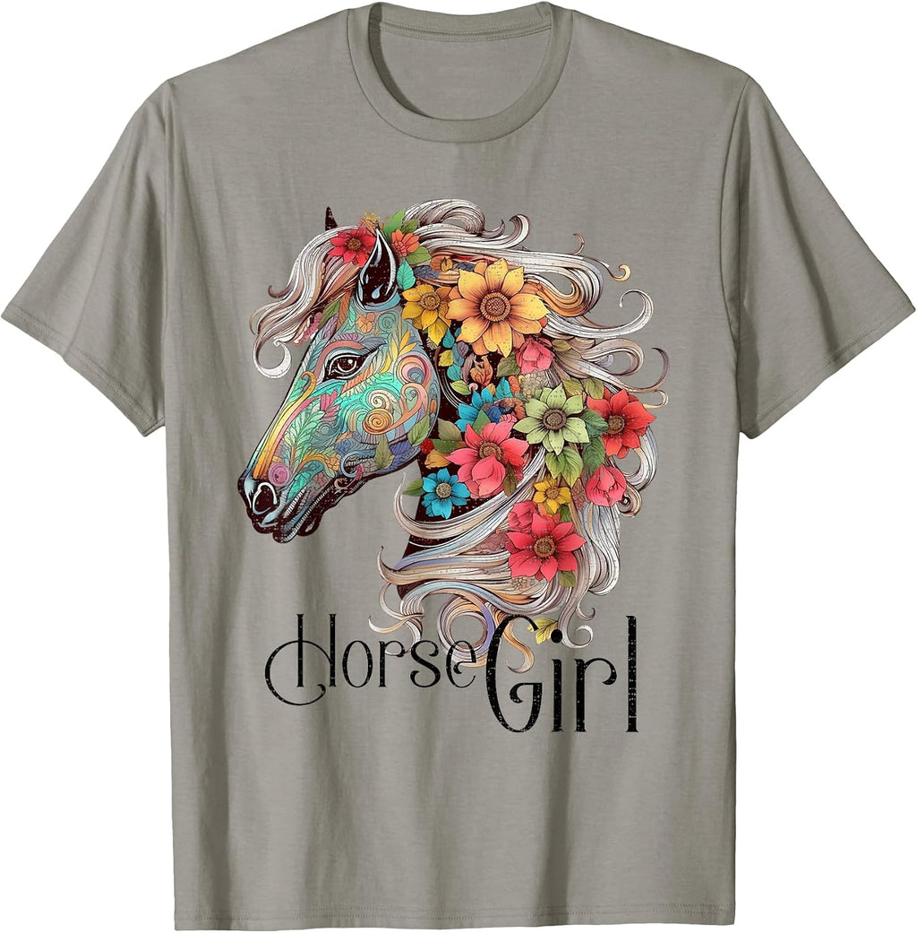 Horse Girl - Just A Girl Who Loves Horses Riding