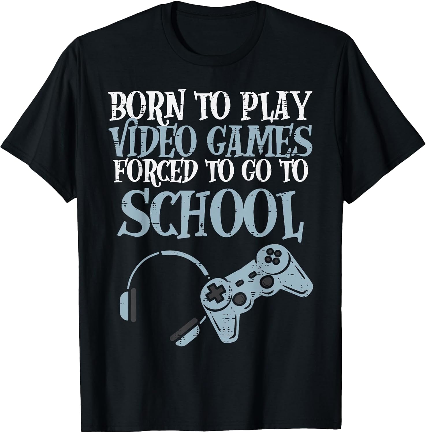 Gamer Born Play Video Game Fun Gaming Men Boys Kids Youth Unisex , , , Long Sleeve Tee
